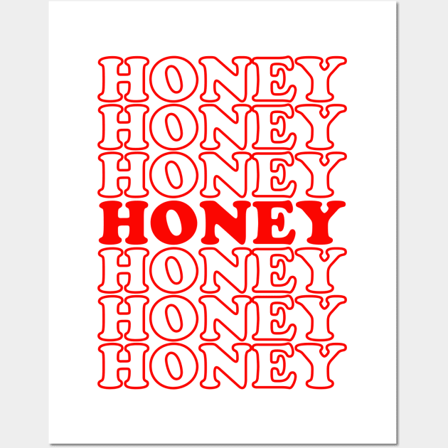 honey, beekeeping, bee keeper, queen bee Wall Art by CreativeShirt